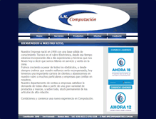 Tablet Screenshot of amcomputacion.com.ar